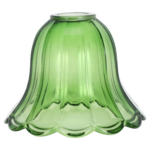 Piccolo paralume vetro verde