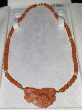 Collana coralli cerasuolo - collana, e