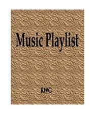 Music Playlist: 150 Pages 8.5"