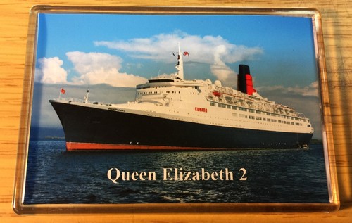 Cunard line qe2 large fridge - line,
