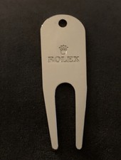Originale Rolex Golf Ball Marker/Divot Tool Argento Raro!!!
