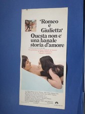 LOCANDINA ROMEO E GIULETTA QUESTA NON è UNA BANALE STORIA D'AMORE ZEFFIRELLI C1