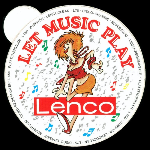 Adesivo pubblicitario lenco - -,