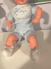 Ambrogina Furga Originale Funzionante ma muta leggere Doll Poupee Puppen Vintage