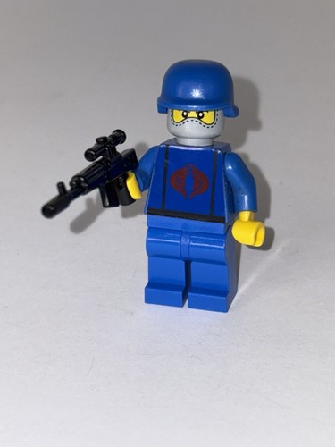 Joe themed custom minifig - joe,
