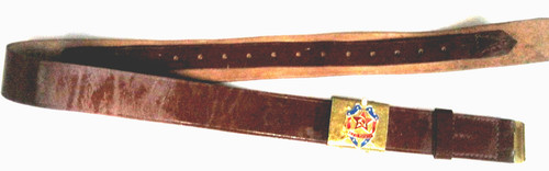 Cintura pelle russa - in,
