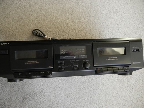 Sony we471 dual cassette - tc-we471,