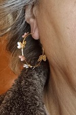 GRANDI ORECCHINI A CERCHIO con