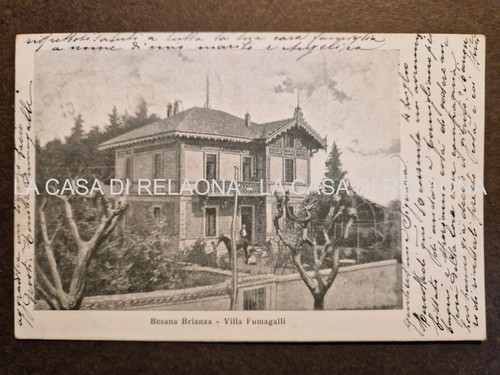 Cartolina besana brianza - cartolina,