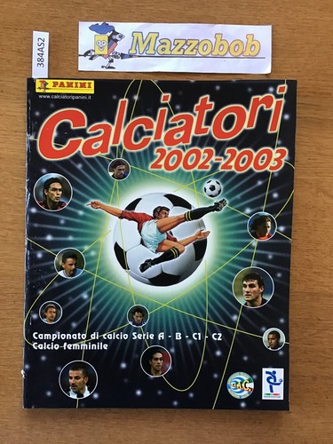 Album calciatori panini 2002 - calciatori,