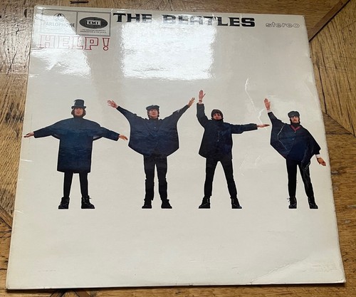 Beatles help lp uk press - beatles,