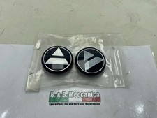 COPPIA TAPPI COPRIMOZZO NUOVI AUTOBIANCHI LANCIA Y10 4WD TURBO (OM751)