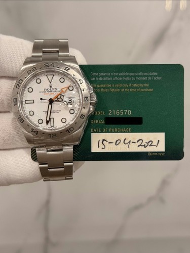 Rolex explorer 216570 - rolex,