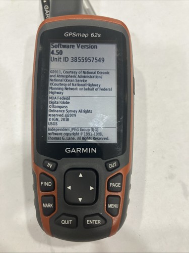 Garmin gpsmap 62s - gpsmap,
