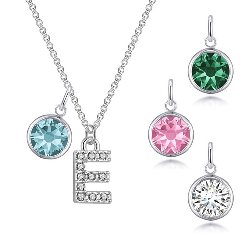 Collana pave iniziale - collana, con