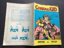 fumetto western CORRAL KID