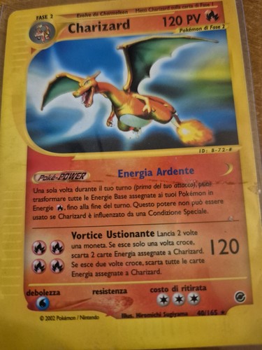 Charizard 165 non holo - non,