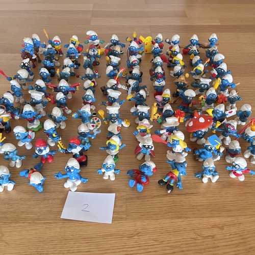 Lotto 100 puffi schleich - lotto,