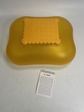 Biscottiera Alessi Mary Biscuit plastica porta pane snack Design Vintage #44