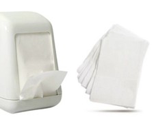 4000 Tovaglioli bianchi in