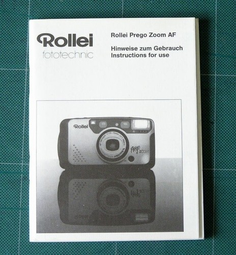 Rollei prego zoom manuale - prego,