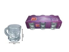 Set 6 Bicchieri Bicchierini Liquore in Vetro Tango 25 cl Cok