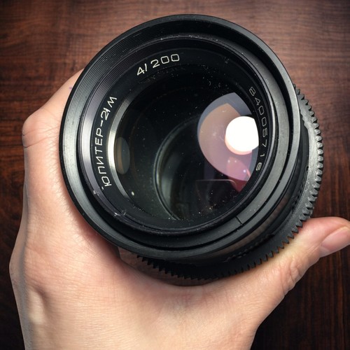 Jupiter 21m 200 4 - mm, f/4