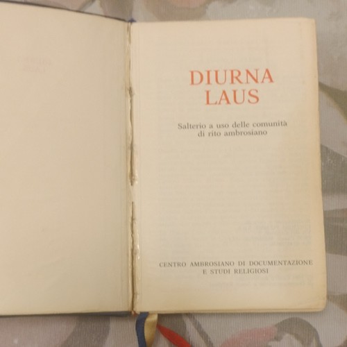 Diurna laus salterio - salterio, uso