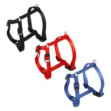 PETTORALE PER CANE 'CHAMPION P' cm 53/84 x 60/98 (extra large) - nero (2 pz)