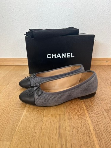 Ballerine chanel pelle - in, pelle/tela