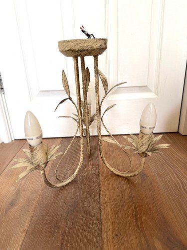 Lampadario shabby chic - lampadario,