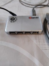 Hub USB 2.0 Exagerate HUSB420 con alimentatore esternoesterno - 4 porte USB