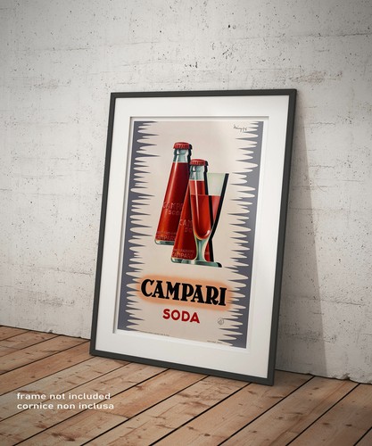 Poster mingozzi campari - 🎨,