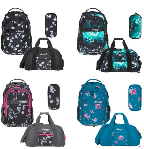 Zaino scuola bambina - set, 3t