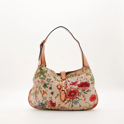 Sac gucci jackie flora hobo - flora,