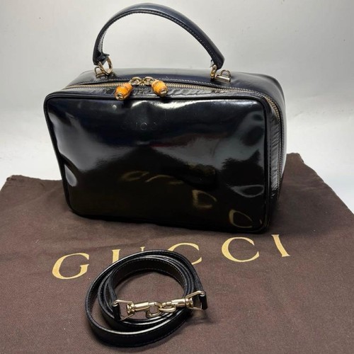 Borsa gucci bambù smalto - in, bambù,