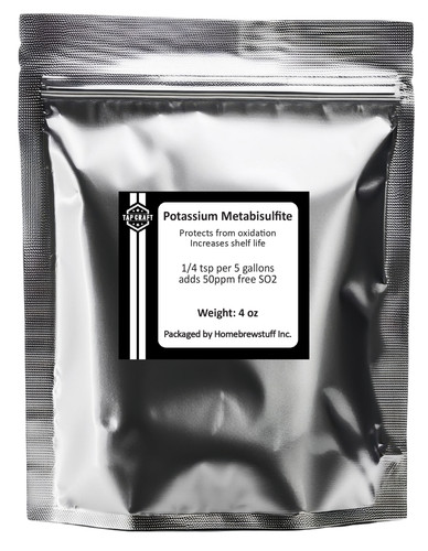 Metabisolfito potassio in - potassio,