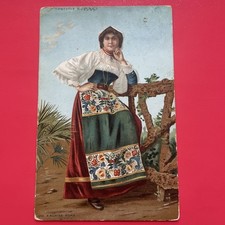 COSTUME ITALIANO CARTOLINA