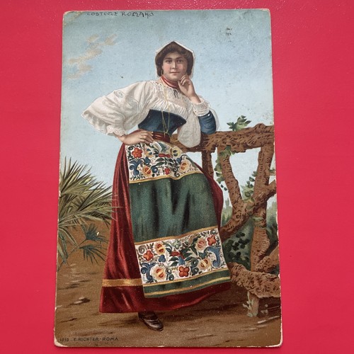 Costume italiano cartolina - costume,