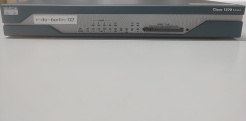 Cisco 1800 series router - 1800,
