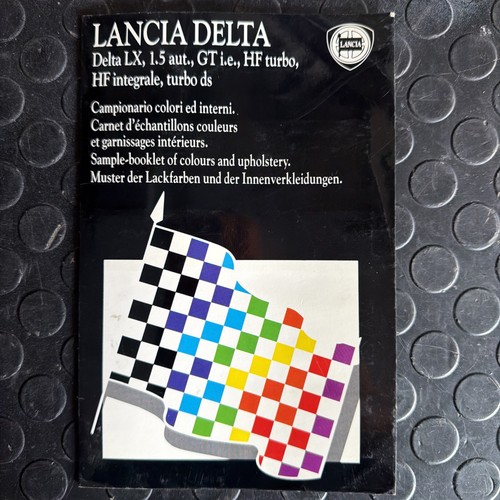 Depliant lancia delta - depliant,