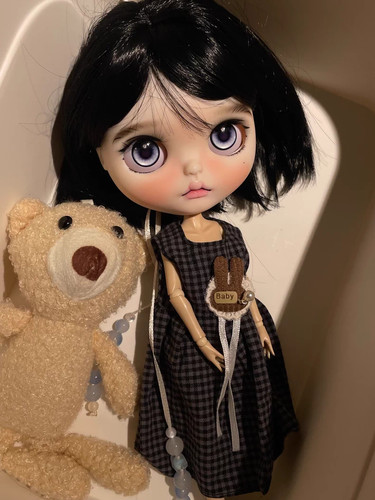 Bambola blythe fatta - blythe, mano