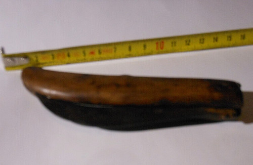 Antico coltello roncola manico - antico,