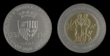 Moneta - Andorra 20 diners 1998 - declaracio' universal - Argento - Oro