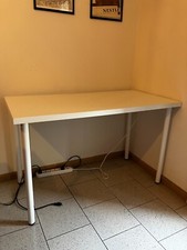 Scrivania Bianca - Ikea Lagkapten Adils - Usata 1 anno, include le gambe