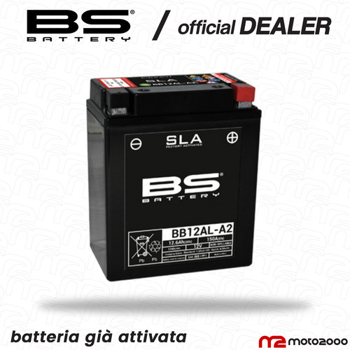Batteria attivata 12v 12ah - attivata,