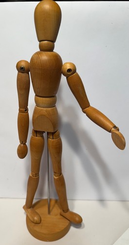 Manichino vintage legno - manichino,
