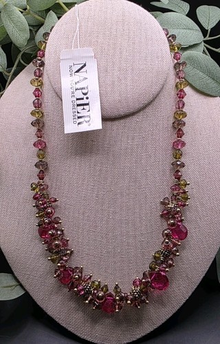 Collana napier bordeaux - collana,