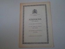 advertising Pubblicità 1948 ATKINSONS ENGLISH LAVENDER ACQUA DI LAVANDA