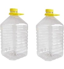 1 Tanica Per Olio Da 5 Litri In Plastica Trasparente Con Tappo